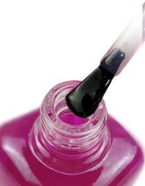 IQ BEAUTY Glossy Tint Nails MAGENTA ICE 12,5мл Лак-тинт для ногтей с AHA-кислотами