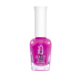IQ BEAUTY Glossy Tint Nails MAGENTA ICE 12,5мл Лак-тинт для ногтей с AHA-кислотами
