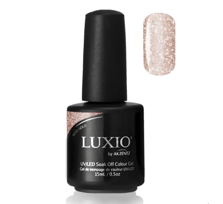 LUXIO   #800   ROSE-GOLD   15мл   Гель-лак (100% гель) с шиммером
