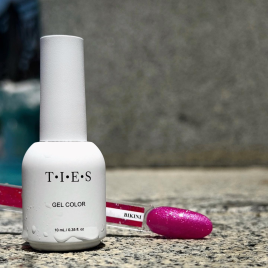TIES Гель-лак с шиммером 10мл BIKINI #079
