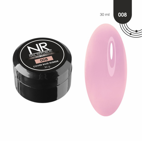 NAIL REPUBLIC   Base COVER   #08   30мл (шайба)   База камуфлирующая