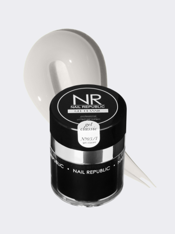 NAIL REPUBLIC   Gel CLASSIC   #03/1   30г (с помпой)   Гель  для моделирования жидкий молочный   (СНЯТО)