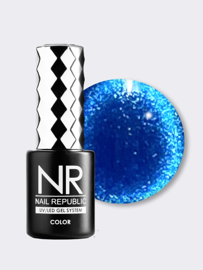 NAIL REPUBLIC   CAT   #095   Northern Lights   10мл   Гель-лак кошачий глаз