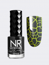 NAIL REPUBLIC   Лак-кракелюр с эффектом растрескивания   10мл   CRAQUELURE   #01