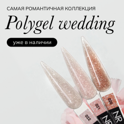 NAIL REPUBLIC   Полигель с шиммером   PolyGel Wedding   #22   30г