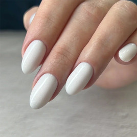 BSG KONFITYUR HB #79 НИЗКАЯ ВЯЗКОСТЬ 13г (шайба) Гель для моделирования средне-жидкий молочный с шиммером