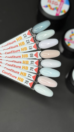 BSG   KONFITYUR HB   #79   НИЗКАЯ ВЯЗКОСТЬ   13г (шайба)   Гель для моделирования средне-жидкий молочный с шиммером