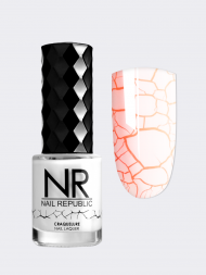 NAIL REPUBLIC   Лак-кракелюр с эффектом растрескивания   10мл   CRAQUELURE   #02