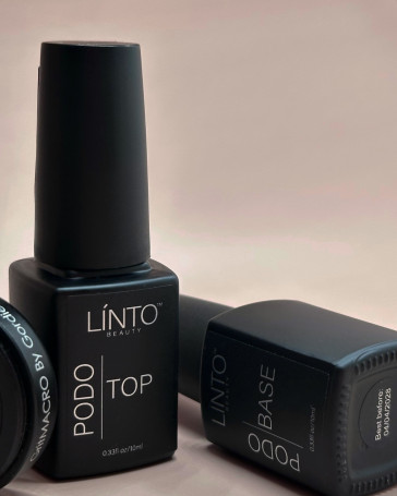 LINTO   Top PODO   10мл   Топ глянцевый без л/с для педикюра