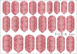 TIES   Пленка для маникюра   P-038