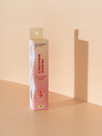 ALGEBRA BEAUTY SOFT WHITE Тонкие L #150 (50шт) Сменные файлы для пилки без подложки