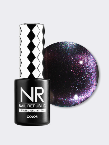 NAIL REPUBLIC   CAT   #022   3D   10мл   Гель-лак кошачий глаз