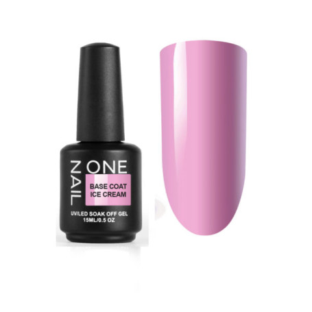 ONE NAIL   Base ICECREAM   15мл   База камуфлирующая жесткая