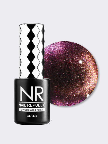 NAIL REPUBLIC   CAT   #023   3D   10мл   Гель-лак кошачий глаз