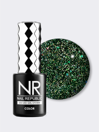 NAIL REPUBLIC   #1090 Bright Flash   10мл   Гель-лак светоотражающий