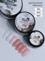 KLIO  Гель для моделирования  IRON GEL  Pink Milkshake  50г