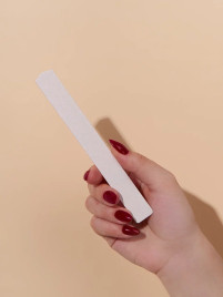 ALGEBRA BEAUTY SOFT WHITE Тонкие L #240 (50шт) Сменные файлы для пилки без подложки