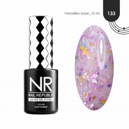 NAIL REPUBLIC   Base VERSAILLES   #133   10мл   База камуфлирующая с поталью