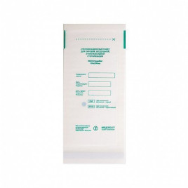 МЕДТЕСТ   Крафт пакет  БЕЛЫЙ  (100шт)  100х200мм   Limited