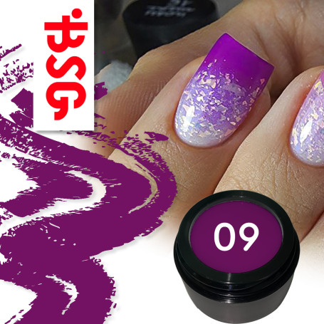 BSG   ПОЛИЖЕЛЕ   #09   13г (банка)   Полигель неоновый