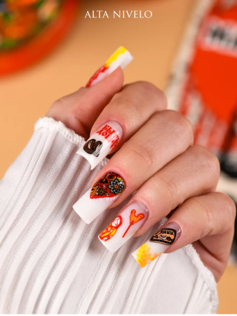 ALTA NIVELO   Пластина для стемпинга   10*15см   MATRЁSHKA