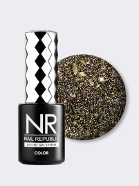 NAIL REPUBLIC   #1091 Bright Flash   10мл   Гель-лак светоотражающий