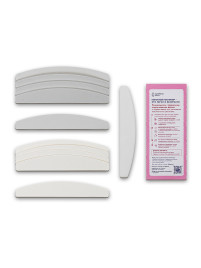 ALGEBRA BEAUTY   ДЛЯ ОГРУБЕВШЕЙ КОЖИ   Набор для пилочного маникюра   (основа, #240*5, #2400*5)