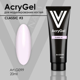 VOGUE NAILS Полигель камуфлирующий AcryGel CLASSIC 20мл #03