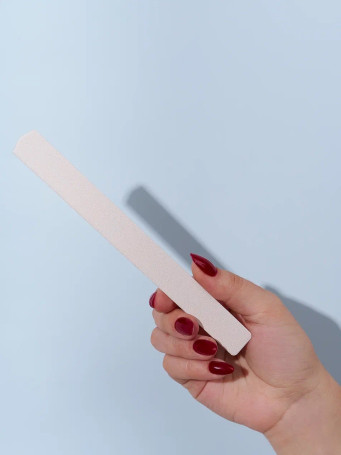 ALGEBRA BEAUTY   SOFT WHITE   Тонкие   L Plus   #120   (50шт)   Сменные  файлы для пилки без подложки