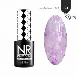 NAIL REPUBLIC   Base VERSAILLES   #134   10мл   База камуфлирующая с поталью
