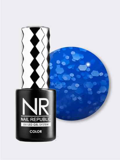 NAIL REPUBLIC   #703 Stone Crumb   10мл   Гель-лак с вкраплениями