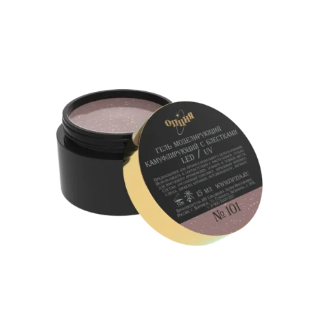 ОПЦИЯ   Гель для моделирования с шиммером   15мл   #101