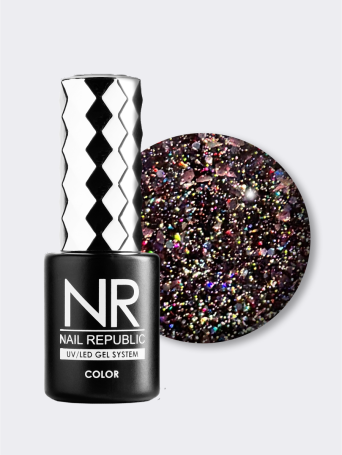 NAIL REPUBLIC   #1093 Bright Flash   10мл   Гель-лак светоотражающий