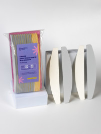 ALGEBRA BEAUTY УНИВЕРСАЛЬНЫЙ Набор для пилочного маникюра (основа, #240*5, #280*5, #2400*5, #3200*5)