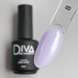 DIVA   Жидкий полигель  15мл  LIQUID ACRYL   #08   (СНЯТО)