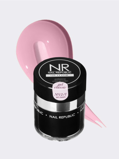 NAIL REPUBLIC   Gel CLASSIC   #12/1   30г (с помпой)   Гель  для моделирования жидкий   (СНЯТО)