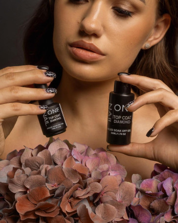 ONE NAIL   Top DIAMOND   50мл (бутылка)   Топ без л/с с UV-фильтром