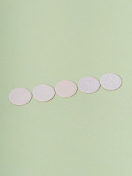 ALGEBRA BEAUTY   SOFT WHITE   Тонкие   M (20мм)   #150   (50шт)   Сменные файлы  для педикюрного диска без подложки