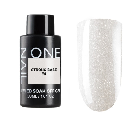ONE NAIL   Base STRONG #09   30мл (бутылка)   База камуфлирующая густая