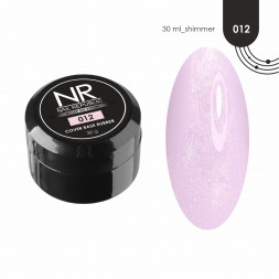 NAIL REPUBLIC   Base COVER   #12   30мл (шайба)   База камуфлирующая с шиммером
