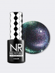 NAIL REPUBLIC   Гель-лак кошачий глаз   10мл   3D CAT   #030