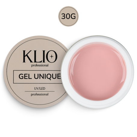 KLIO   Unique gel   #08 NUDE   30г   Гель для моделирования средне-жидкий