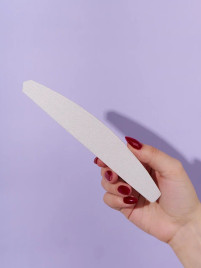 ALGEBRA BEAUTY SOFT WHITE Тонкие XL #180 (50шт) Сменные файлы для пилки без подложки