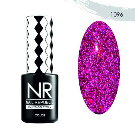 NAIL REPUBLIC #1096 Bright Flash 10мл Гель-лак светоотражающий
