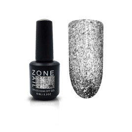 ONE NAIL   PLATINUM   #06   15мл   Гель-лак жидкая фольга