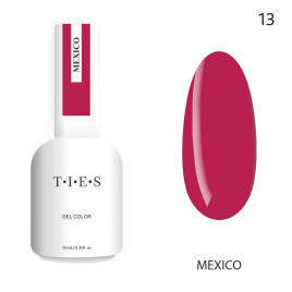 TIES   Гель-лак  10мл  MEXICO   #013