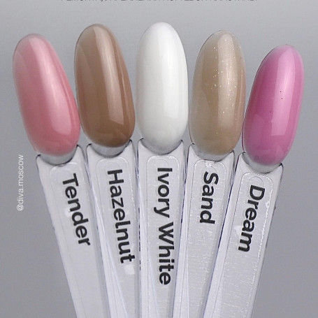 DIVA   Гель для моделирования  30мл  Builder gel   TENDER   (СНЯТО)