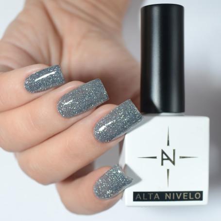 ALTA NIVELO   Гель-лак светоотражающий   10мл   GALAXY   #106