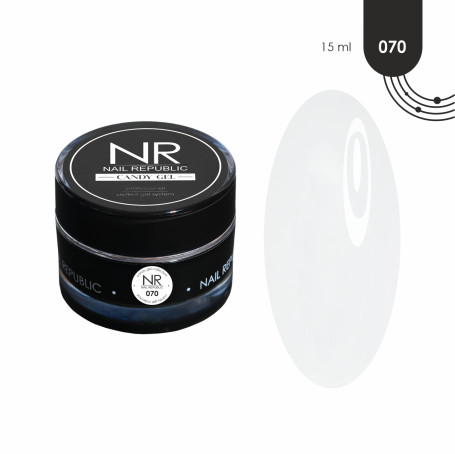 NAIL REPUBLIC   Gel CLASSIC CANDY   #070   30г   Гель  для моделирования молочный