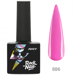 ROCK NAIL  Гель-лак Juicy 886 Ambitious